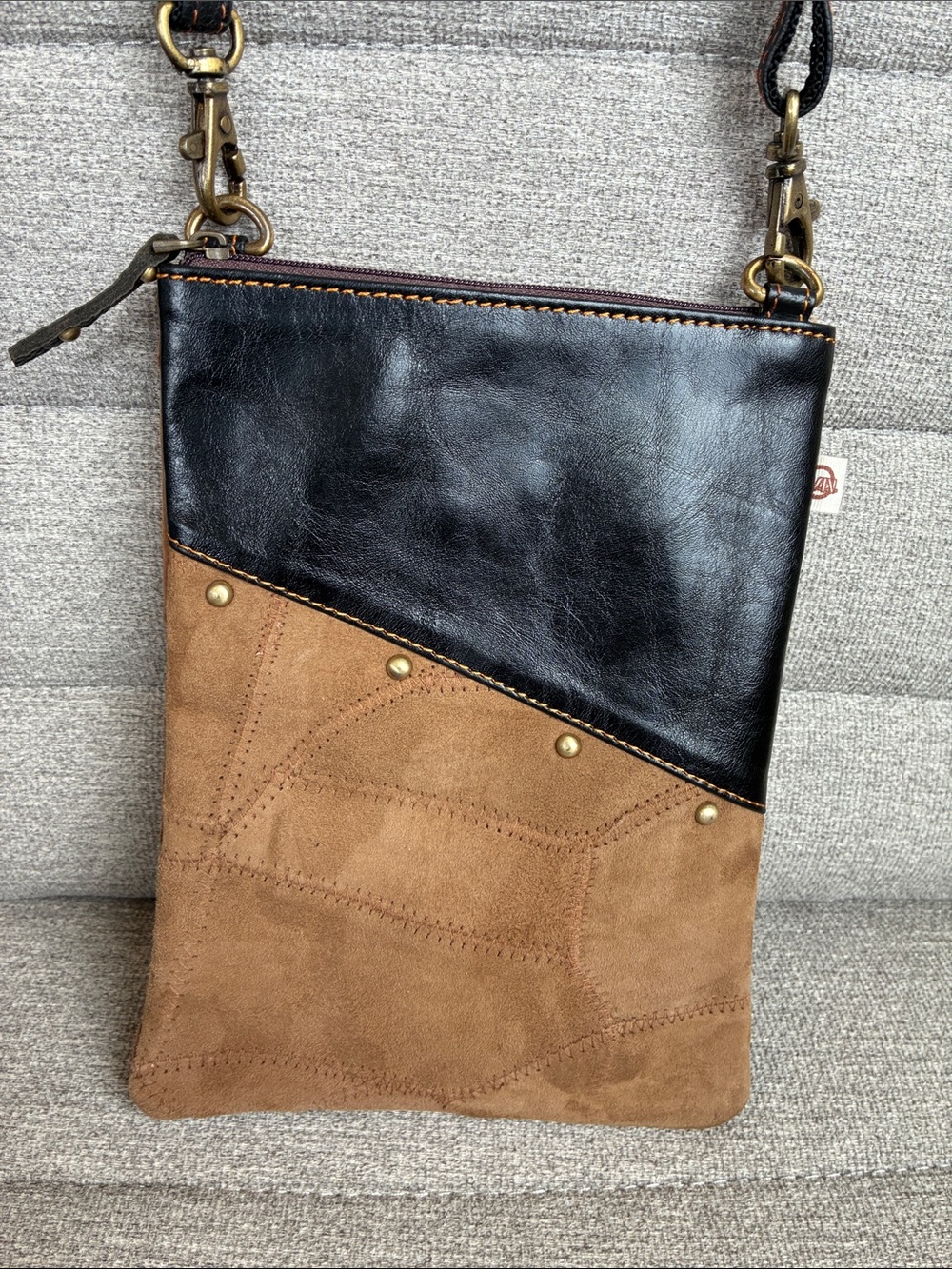 VAAN & Co. Madison Brisk Upcycled Crossbody Bag